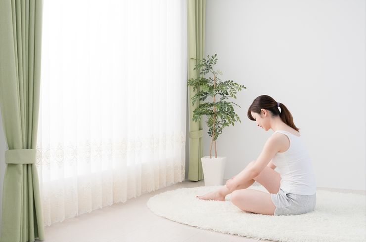 自分でマッサージ